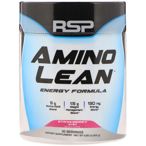 RSP Nutrition, AminoLean, Strawberry Kiwi, 9.52 oz (270 g)