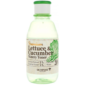 Skinfood, Premium Lettuce & Cucumber Watery Toner, 6.08 fl oz (180 ml)