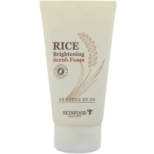 Skinfood, Rice Brightening Scrub Foam, 5.07 fl oz (150 ml)