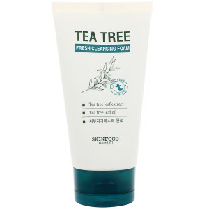 Skinfood, Tea Tree Fresh Cleansing Foam, 5.07 fl oz (150 ml)