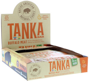 Tanka, Bar, Buffalo Meat with Cranberries, Apple & Orange Peel, 12 Bars, 1 oz (28.4 g) Each