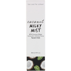 Too Cool for School, Coconut Milky Mist, Facial Mist, 2.70 fl oz (80 ml)