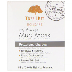 Tree Hut, Skincare, Exfoliating Mud Mask, Detoxifying Charcoal, 2.9 oz (82 g)