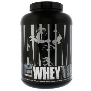 Universal Nutrition, Animal Whey Isolate Loaded, Chocolate, 5 lb (2.3