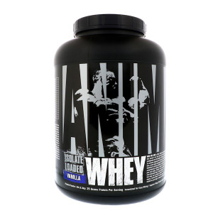 Universal Nutrition, Animal Whey Isolate Loaded, Vanilla, 5 lb (2.3