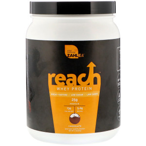Zahler, Reach, Whey Protein, Chocolate, 1.1 lb (511 g)