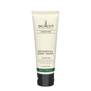 3 PACK OF Sukin Botanical Body Wash 50ml