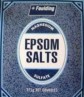 3 PACK OF Faulding Epsom Salts 375G