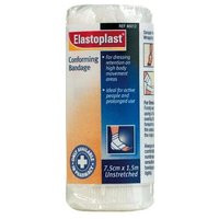 3 PACK OF Elastoplast Conforming Bandage 7.5Cm X 1.5M (46012)