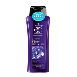 3 PACK OF Schwarzkopf Extra Care Fibre Therapy Shampoo 400ml
