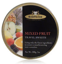 3 PACK OF Simpkins Travel Drops Mixed Fruit 200G