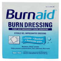 3 PACK OF Burnaid Dressing 10Cm X 10Cm 1 Pack