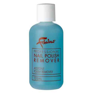 3 PACK OF Fabulous Nail Polish Remover Acetone 125Ml