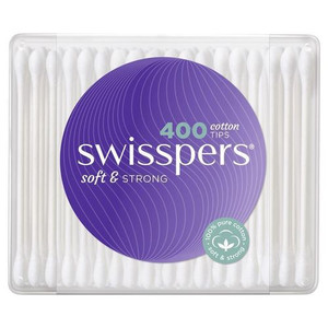 3 PACK OF Swisspers Cotton Tips 400 Pack