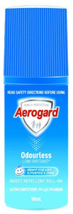 3 PACK OF Aerogard Odourless Insect Repellent  Roll-On 50ml