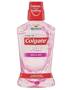 3 PACK OF Colgate Plax Mouthwash Gentle 500ml