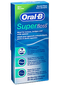 3 PACK OF Oral B Floss Super 50