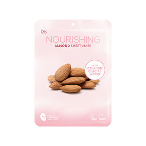 3 PACK OF Designer Brands Nourishing Almond With Icelandic Water Sheet Mask 1 Pack