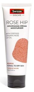 3 PACK OF Swisse Skin Care Rose Hip Nourish Cream Moisturiser 125ml