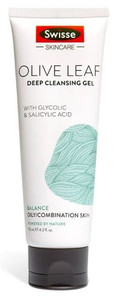 3 PACK OF Swisse Skin Care Olive Leaf Deep Cleansing Gel 125ml
