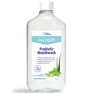 3 PACK OF Henry Blooms Probiotic Mouthwash 375ml