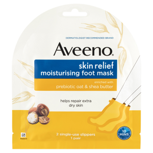 3 PACK OF Aveeno Skin Relief Moisturising Foot Mask 1 Pair