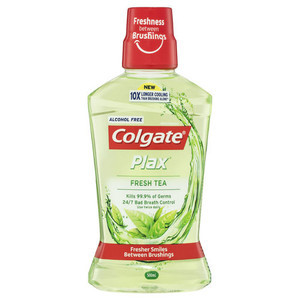 3 PACK OF Colgate Plax Fresh Tea Fresh Tea Mouthwash 500ml