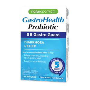 3 PACK OF Naturopathica GastroHealth Probiotic SB Gastro Guard 10 Capsules