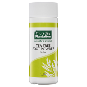 3 PACK OF Thursday Plantation Tea Tree Foot Powder 100G