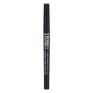 3 PACK OF Designer Brands Retractable Eye Pencil Black