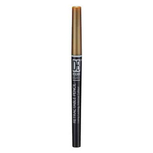 3 PACK OF Designer Brands Retractable Eye Pencil Gold