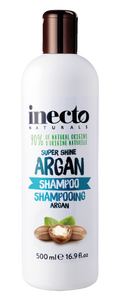 3 PACK OF Inecto Argan Shampoo 500ml