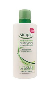 3 PACK OF Simple Purifying Cleansing Lotion 200ml