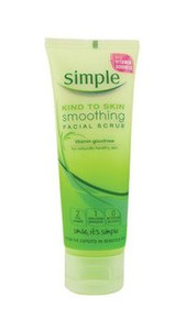 3 PACK OF Simple Smoothing Facial Scrub 75ml