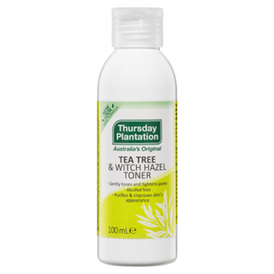 3 PACK OF Thursday Plantation Tea Tree & Witch Hazel Toner 100Ml