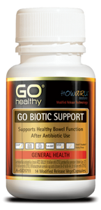 3 PACK OF Go Healthy Go Biotic Support 14 Capsules
