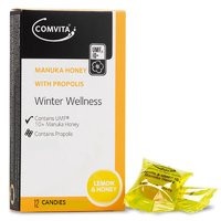 3 PACK OF Comvita Propolis Lemon & Honey Lozenges 12 Pack