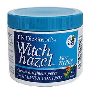 3 PACK OF Witch Hazel Face Wipes 60 Pack