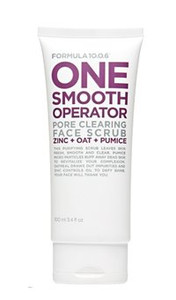3 PACK OF Formula 10.0.6 Pore Clear Facial Scrub 100ml