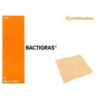 3 PACK OF Bactigras Dressing 10X10Cm 3 Pack