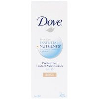 3 PACK OF Dove Face Tinted Moisturiser Beige 50ml