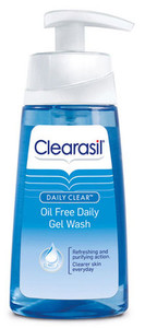 3 PACK OF Clearasil Oil Free Daily Gel Wash 150ml