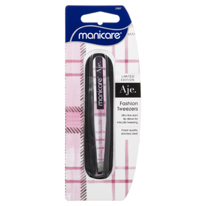3 PACK OF Manicare Fashion Tweezer Slant Tip