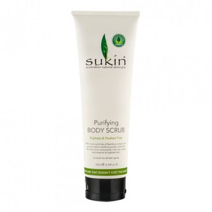 3 PACK OF Sukin Purifying Body Scrub 200ml
