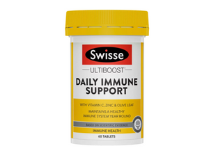 3 PACK OF Swisse Ultiboost Daily Immune Support 60 Tablets