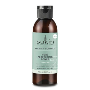 3 PACK OF Sukin Blemish Control Pore Perfecting Toner 125ml
