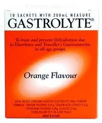 3 PACK OF Gastrolyte Sachet Orange 10 Pack