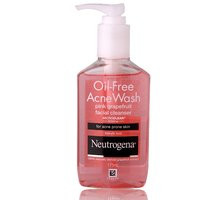 3 PACK OF Neutrogena Oil Free Acne Wash Pink Grapefruit Cleanser 175ml