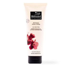 3 PACK OF Blessed By Nature Retoning Facial Scrub 125ml