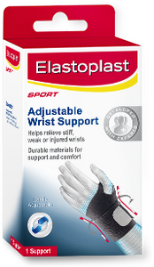 3 PACK OF Elastoplast Sport Adjustable Wrist Brace